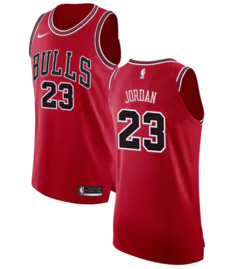 Regata NBA Chicago Bulls Icon Edition Nike Authentic Jordan 23 - Vermelha