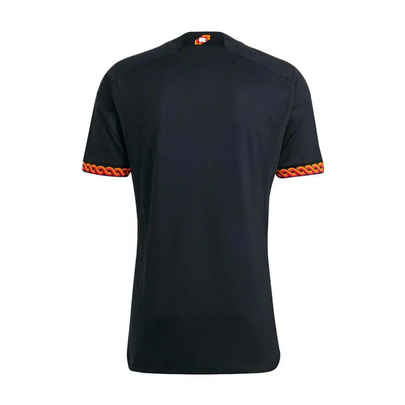 Camisa Roma I 23/24 Adidas - Preto