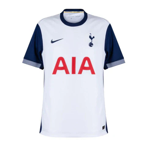 Camisa Tottenham Home 2024/25 s/n Torcedor Masculino - Branca e Azul