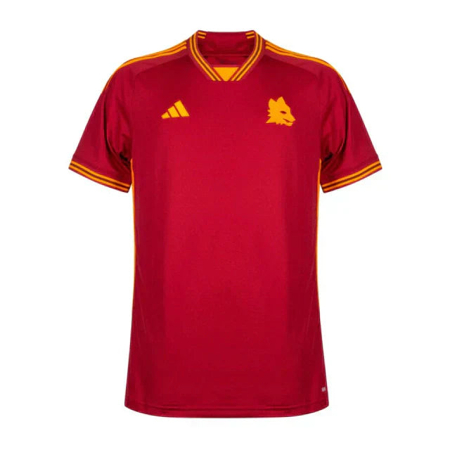 Camisa Roma Home 23/24 s/n° Torcedor Masculino - Vinho