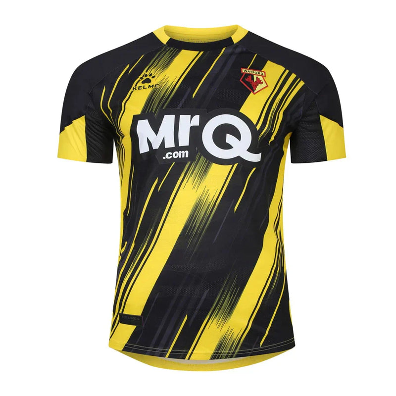 Camisa Watford I 23/24 Kelme - Amarelo e Preto