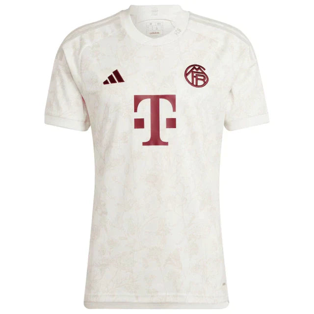 Camisa Bayern de Munique Third 23/24 s/n° Torcedor Masculino - Bege