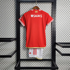 Kit Infantil Benfica Home 23/24 - Vermelho