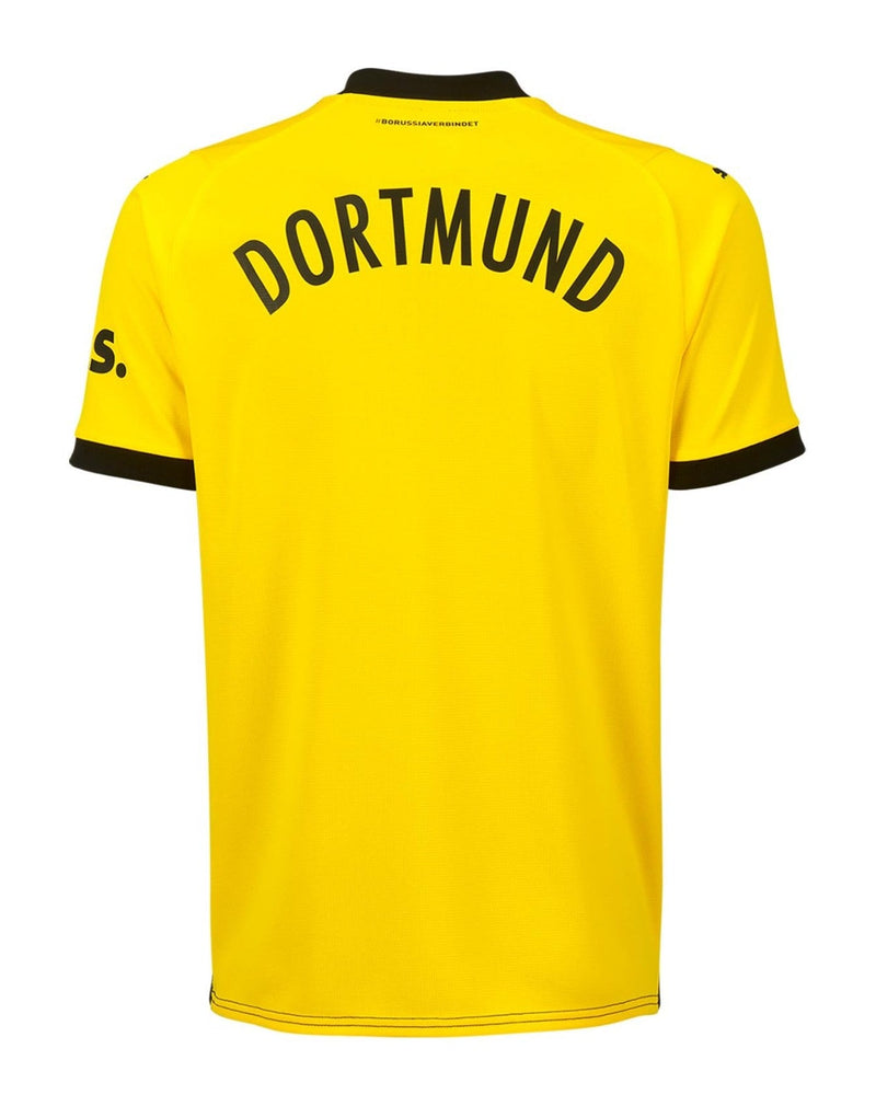 Camisa Borussia Dortmund Home 23/24 s/n° Torcedor Puma Masculina - Amarela