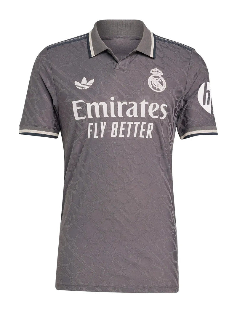 Camisa Real Madrid Third 24/25 s/n° Torcedor Masculino - Cinza