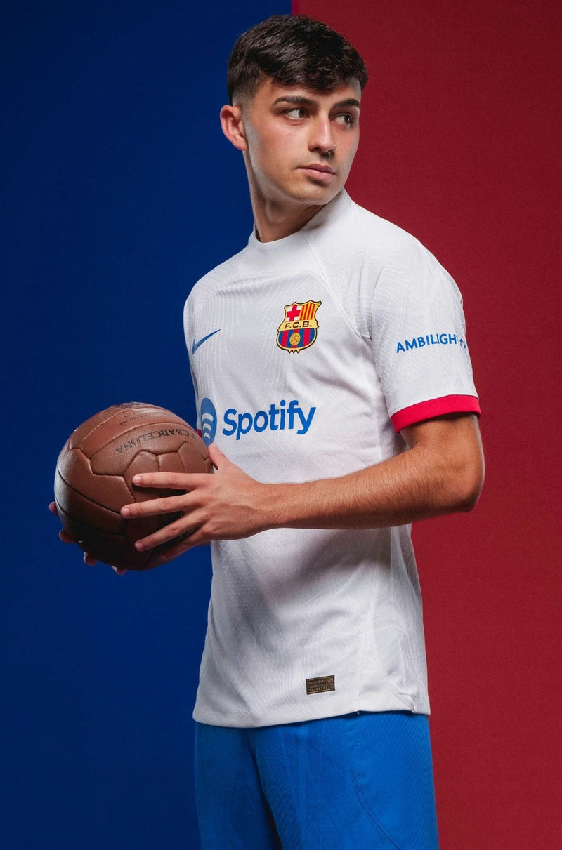 Camisa Barcelona Away 23/24 s/n° Torcedor Masculino - Branco