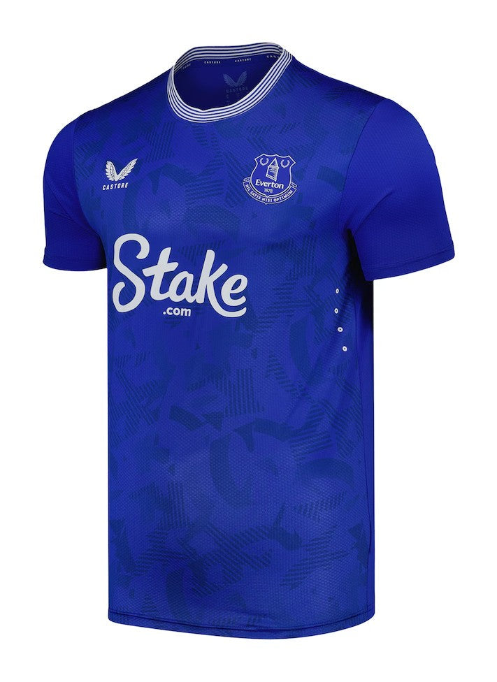 Camisa Everton Home 24/25 s/n° Torcedor Hummel Masculina - Azul