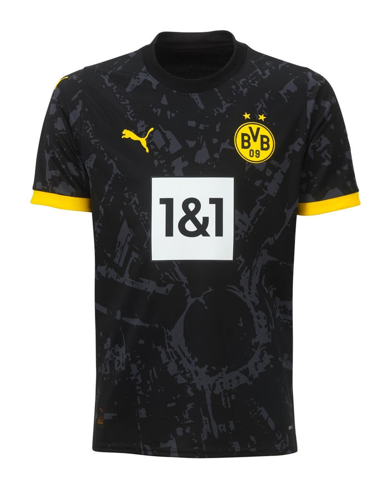 Camisa Borussia Dortmund Away 23/24 s/n° Torcedor Puma Masculina - Preta